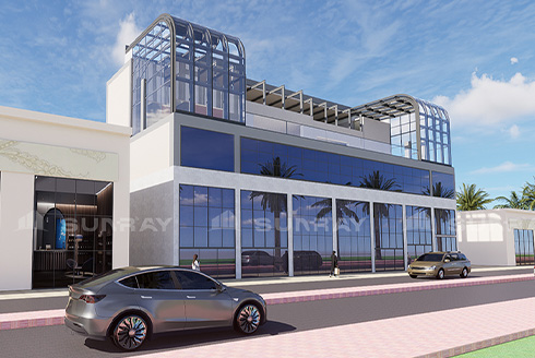 Saudi Arabia High Altitude Motorized Sunroom Restaurant Project Full Case Analysis