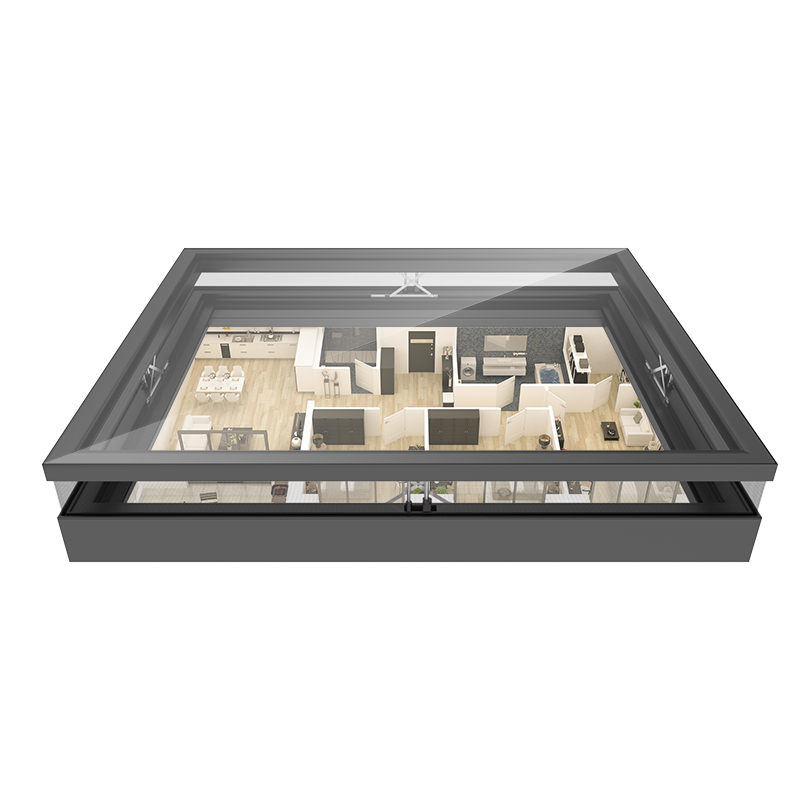 Rising skylight