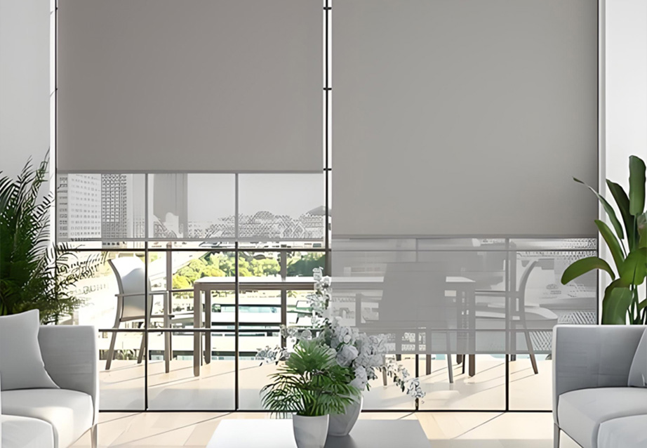 Built-in sunshade