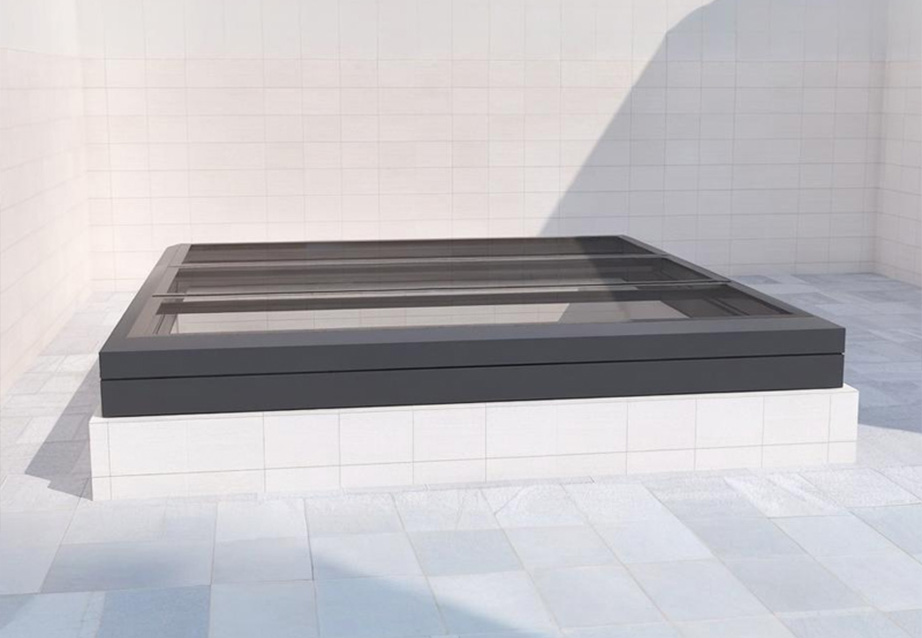 Rising skylight