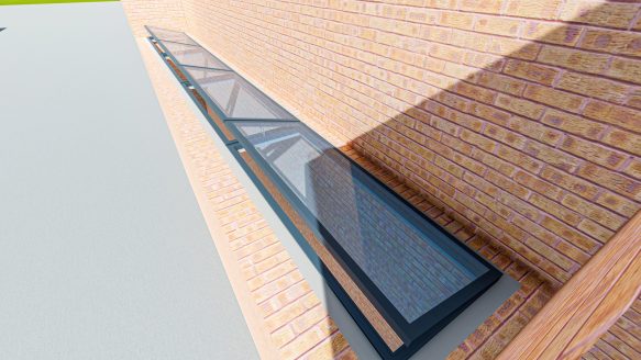 Ordinary top-hung skylight project case in Vietnam