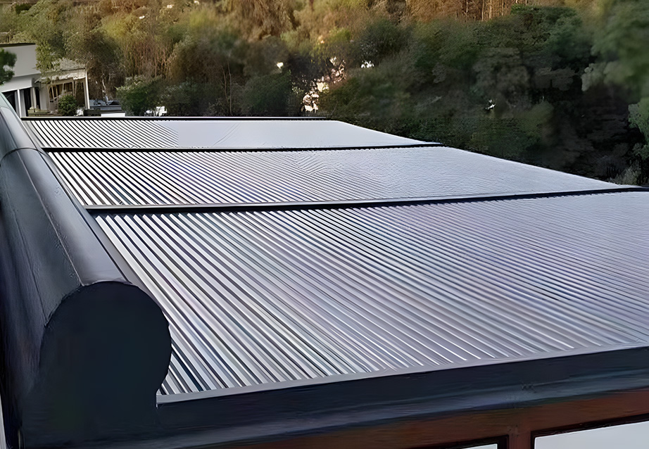 Outdoor aluminum alloy sunshade canopy