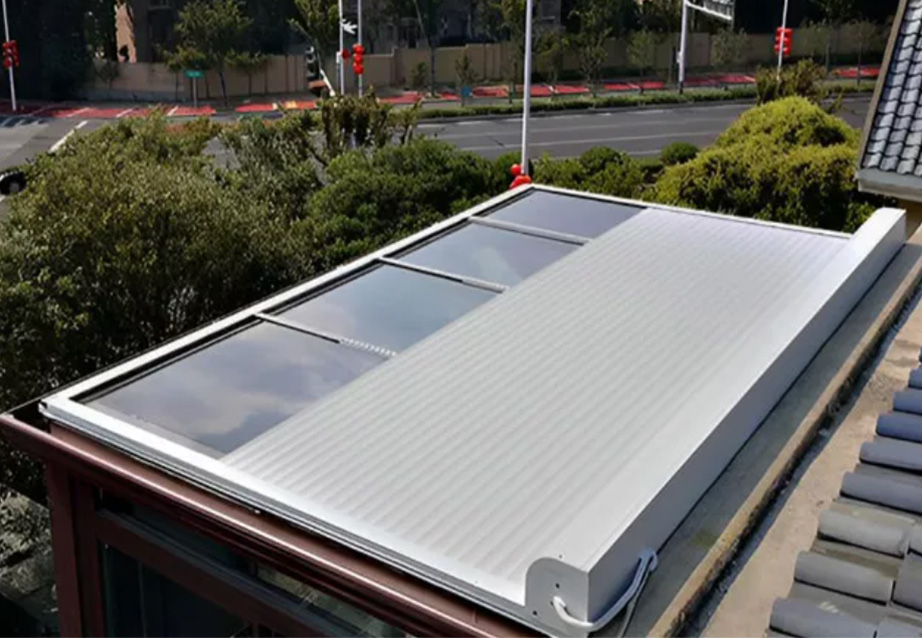 Outdoor aluminum alloy sunshade canopy