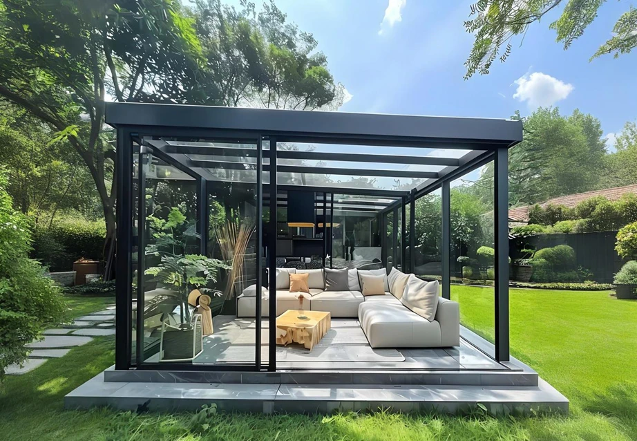 From Glass Walls to Green Walls: Integrating Nature into Small Glass Houses