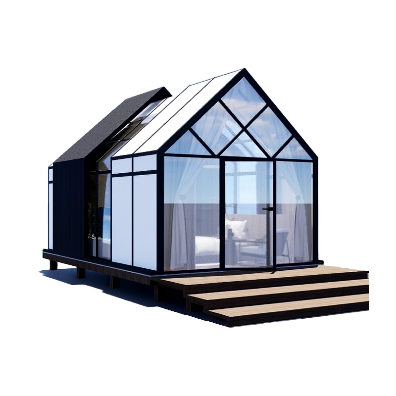 Hotel Retractable Guest Room - Gable Roof